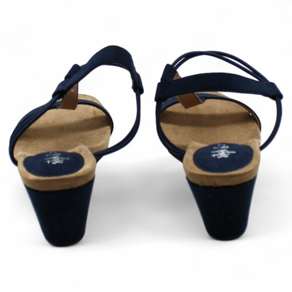 Style & Co. Womens Mulan Faux Suede Wedge Sandals - Picture 8 of 8